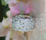 Graceful Antique Style Diamond Ring