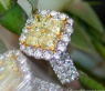 Magnificent Yellow Diamond Ring