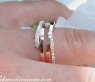 Elegant Two Tone Diamond Ring