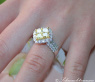 Magnificent Yellow Diamond Ring