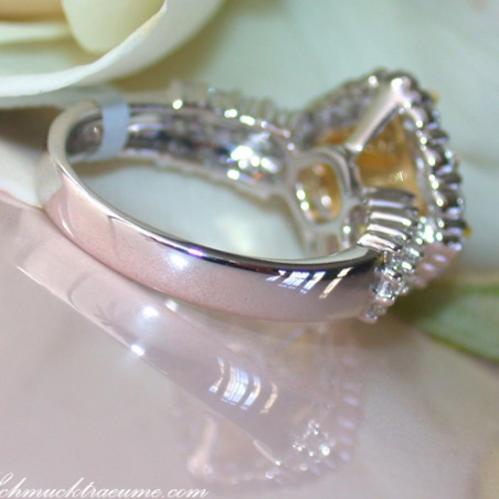 Magnificent Yellow Diamond Ring