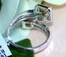 Magnificent Yellow Diamond Ring (Square Design)