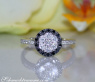 Timelessly Elegant Black Diamond Ring