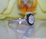 Timelessly Elegant Black Diamond Ring