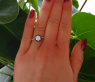 Timelessly Elegant Black Diamond Ring