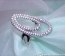 Attractive Diamond Ellipse Ring