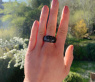 Stately Black Diamond Ring