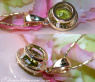 Delicate Peridot Pendant with Diamonds