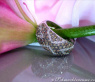 Interesting Brown & White Diamond Ring