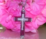 Magnificent Cross in Cross Pendant with Rubies