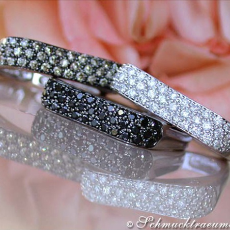Edgy Brown Diamond Ring