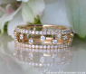 Enchanting Diamond Eternity Ring in Yellow gold 14k