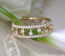 Enchanting Diamond Eternity Ring in Yellow gold 14k