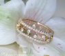 Enchanting Diamond Eternity Ring in Yellow gold 14k