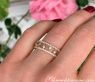 Enchanting Diamond Eternity Ring in Yellow gold 14k