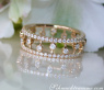Enchanting Diamond Eternity Ring in Yellow gold 14k