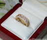 Diamanten Memory Ring in Gelbgold 585