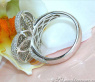 Magnificent Diamond Heart Ring in White gold 18k