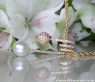 Unique Southsea Pearl Pendant with Diamond Pave Ball