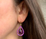 Magnificent Amethyst Chandelier Earrings