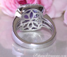 Traumhafter AAA Tansanit Ring mit Brillanten | SCHMUCKTRÄUME.COM