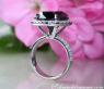Spectacular Black Diamond Solitaire Ring (14,58 ct.)