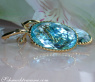 Impressive Blue Topaz Earrings in Yellow Gold 14k | SCHMUCKTRAEUME.COM