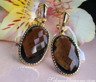 Impressive Smoky Quartz Earrings