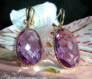 Unmistakable Amethyst Earrings