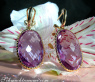 Unmistakable Amethyst Earrings