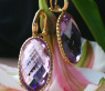 Unmistakable Amethyst Earrings