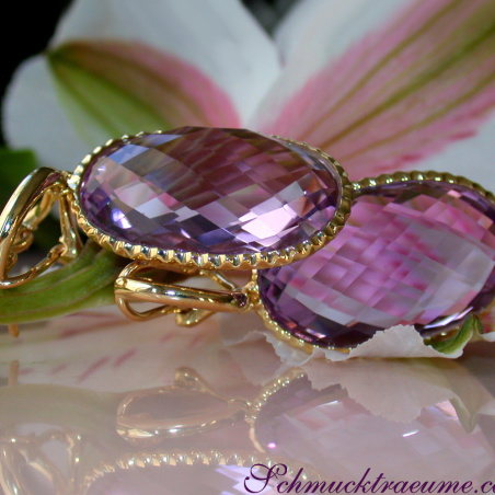 Unmistakable Amethyst Earrings
