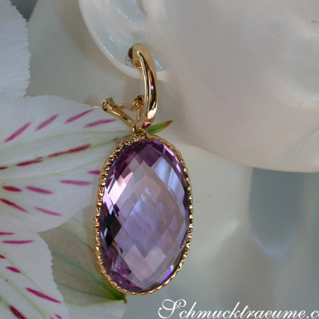 Unmistakable Amethyst Earrings