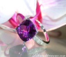 Charmanter Amethyst Ring mit Diamanten