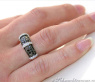Timeless Black & White Diamond Ring