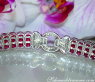 Einzigartiges Rubin Armband mit Brillanten