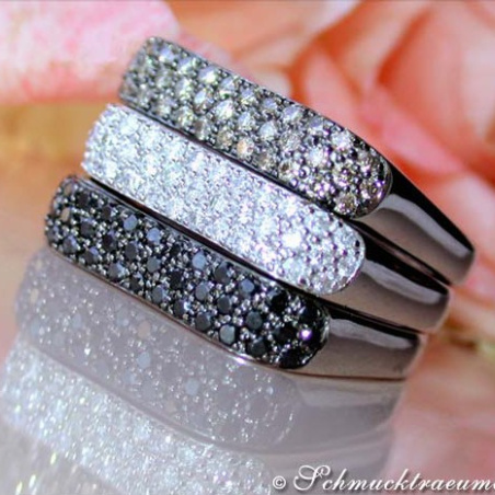 Ringe mit schwarzen Diamanten