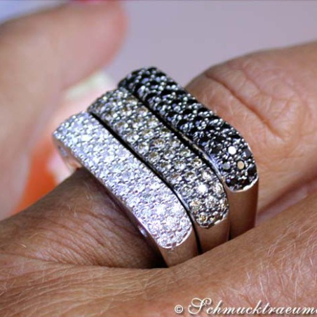 Ringe mit schwarzen Diamanten
