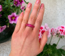 Precious Ruby Pave Ring