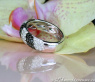 Casual Smart Black & White Diamond Ring