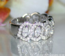 Feminine Marquise Diamond Band