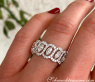 Feminine Marquise Diamond Band