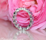 Gorgeous Pastel Sapphire Eternity Ring