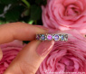 Gorgeous Pastel Sapphire Eternity Ring