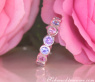 Gorgeous Pastel Sapphire Eternity Ring