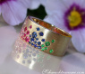 Multicolor Regenbogen Saphir Sternenhimmel Ring