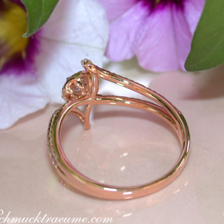 Enchanting Mini Solitaire Diamond Ring
