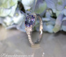 Femininer Tansanit Ring mit Brillanten