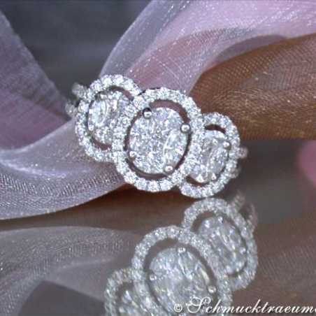 Exceptional Diamond Ring (Illusion Design)