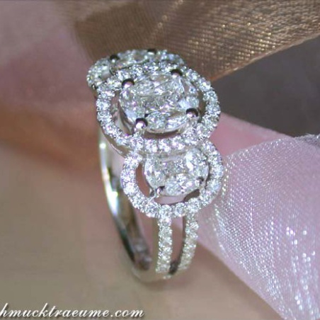 Exceptional Diamond Ring (Illusion Design)